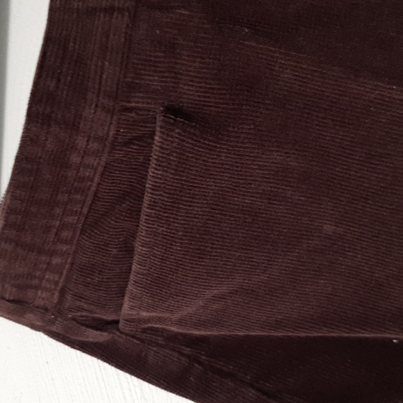 Petite Brown Corduroy Pants - Picture 3 of 6